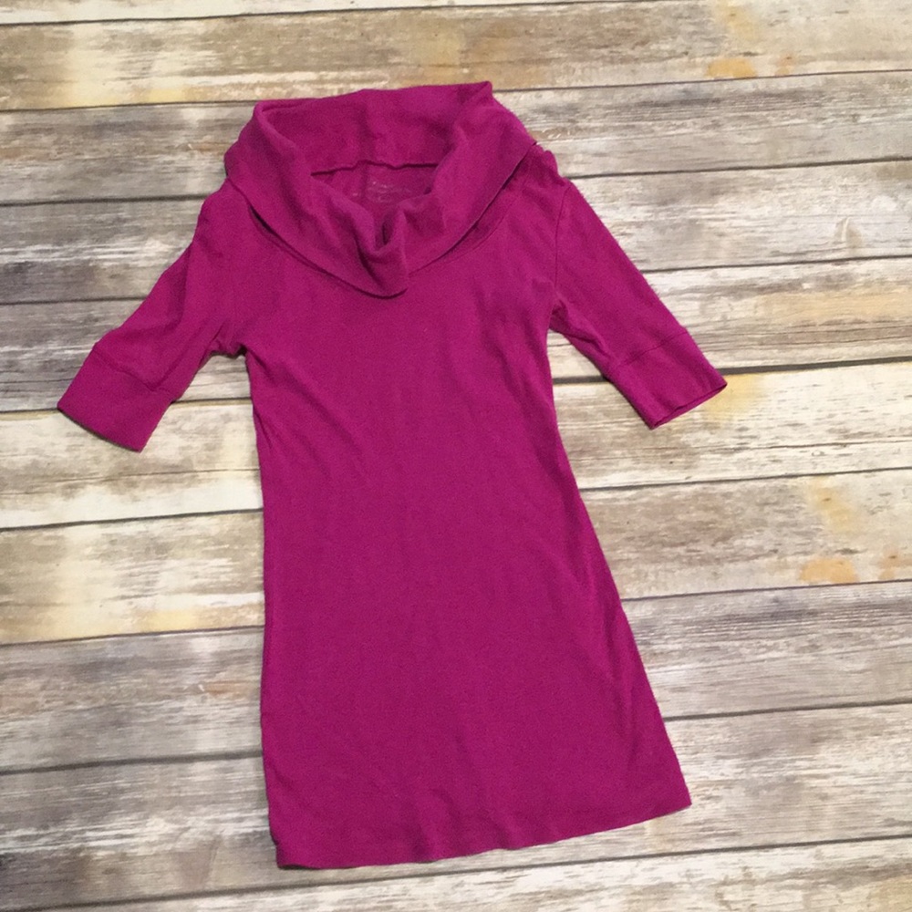 Express- Cowl-neck tee